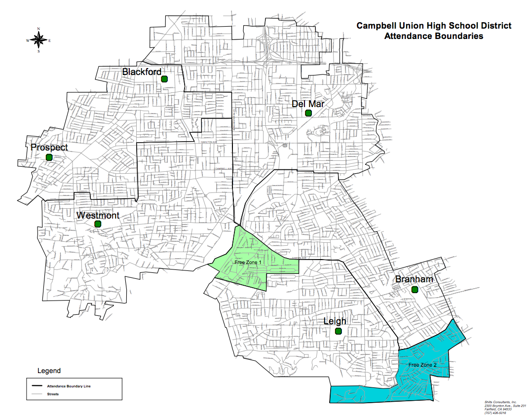 Santa Clara County District Map